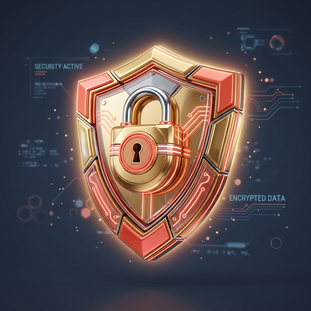 3D Lock Icon
