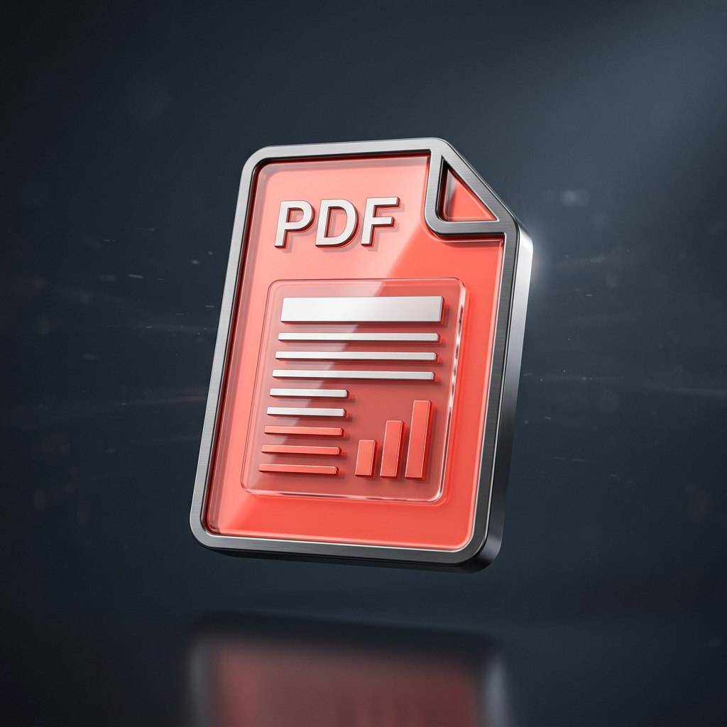 3D PDF Icon